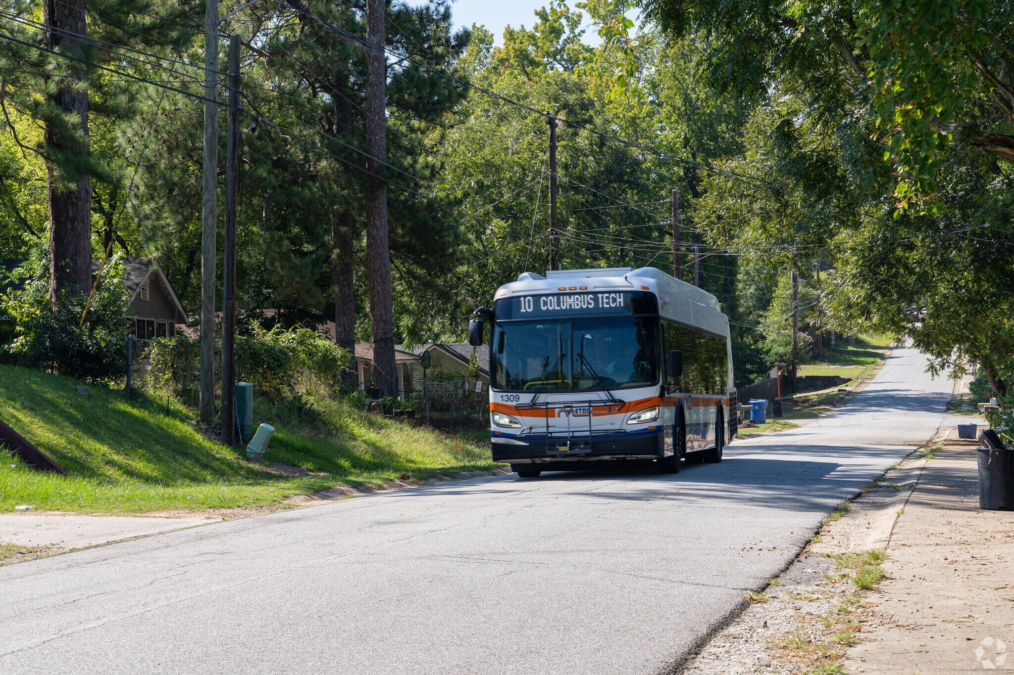 The METRA bus system runs directly though Columbus Tech- Bealwood.