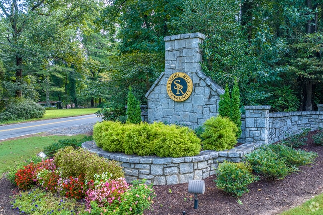 Smoke Rise has a strong community identity, with numerous signs throughout the area.