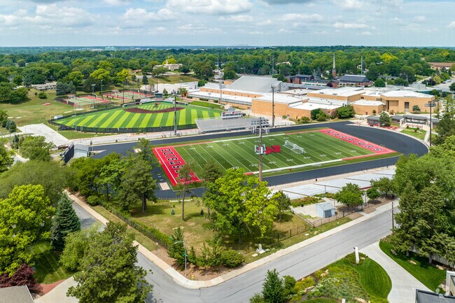 Westside High School hosts football games, track meets and baseball games.