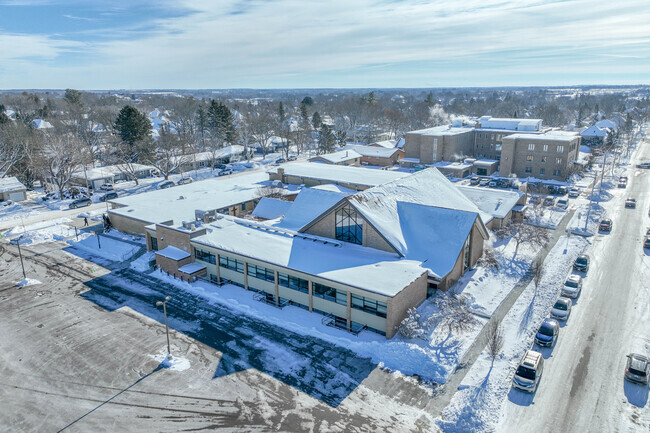 St Ann School has a nice campus.