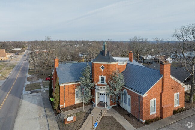 Ada Arts and Heritage Center functions as a museum with rotating art displays.