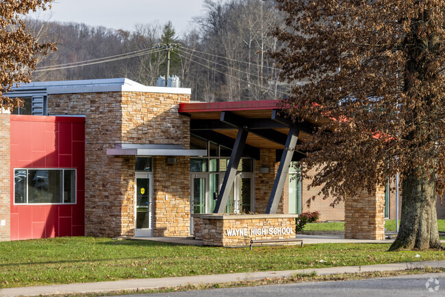 Wayne Middle School shares a campus with Wayne High School.
