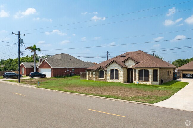 Variety of Brick style homes can be found throughout the Granjeno area.