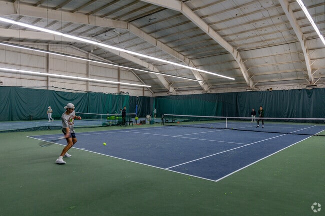 If you need privacy, you can rent out the tennis courts at Twin Lakes Racquet Club.