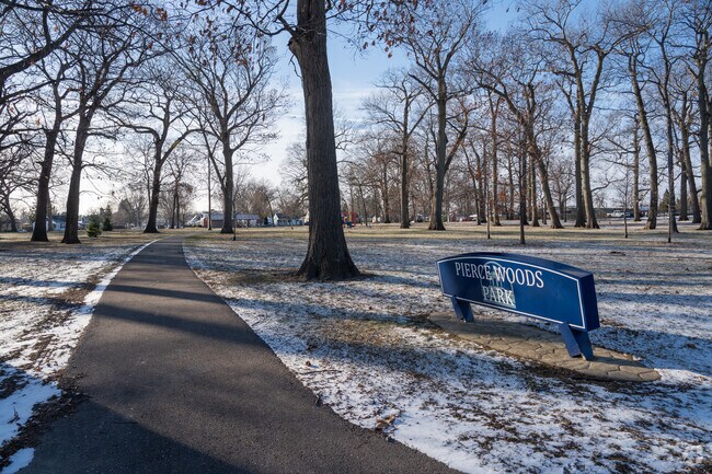 Pierce Woods Park is a serene spot in Greenbriar, ideal for outdoor enthusiasts.