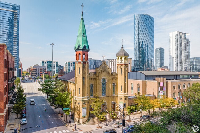 Old St. Patrick's Catholic Church sits in the heart of West Loop.