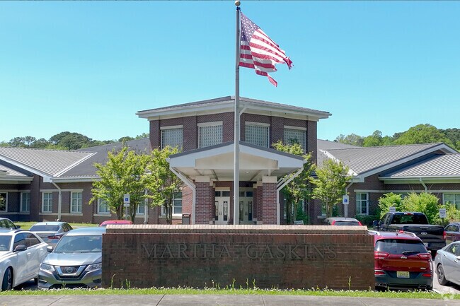 Martha Gaskins Elementary School teaches around 500 students in grades K-5.