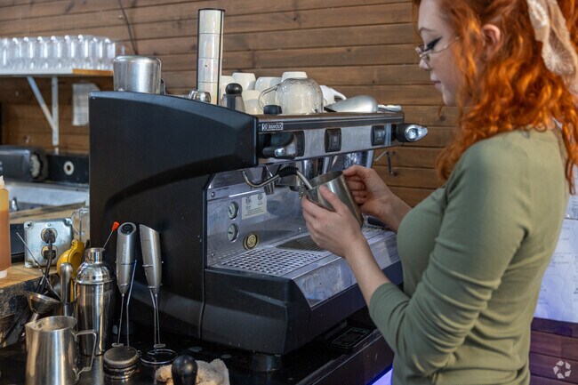 Miranda's Cake Cafe offers the residents of Central Wagoner fresh made coffee drinks.