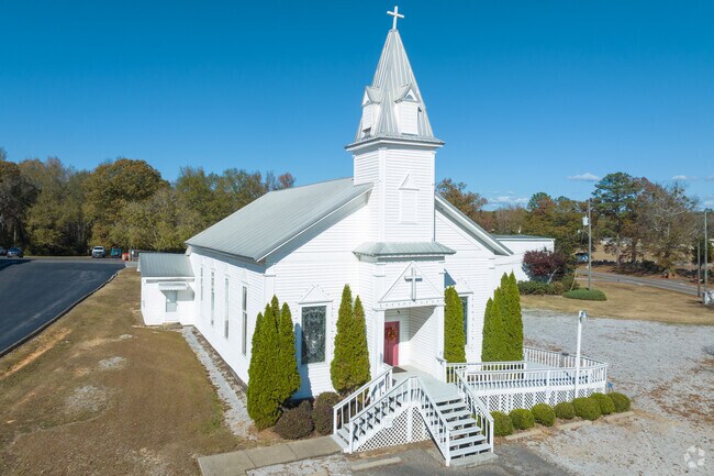 This is the oldest standing church in Wilsonville. The Methodist church was built in 1869.