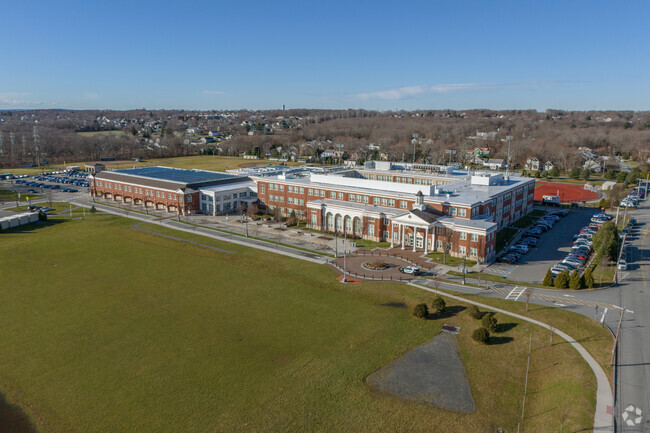 The building at Somerset Berkley Regional High School has many modern amenities.