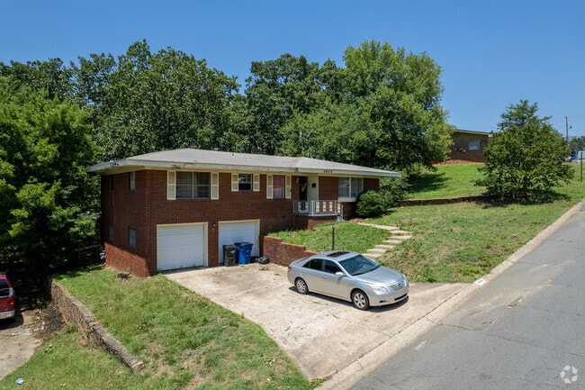 A large, brick, split-level home in Levy.