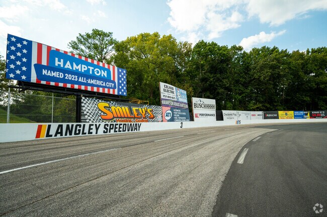 Rev your engines and head to Langley Speedway in the Hamptons Roads Center neighborhood.