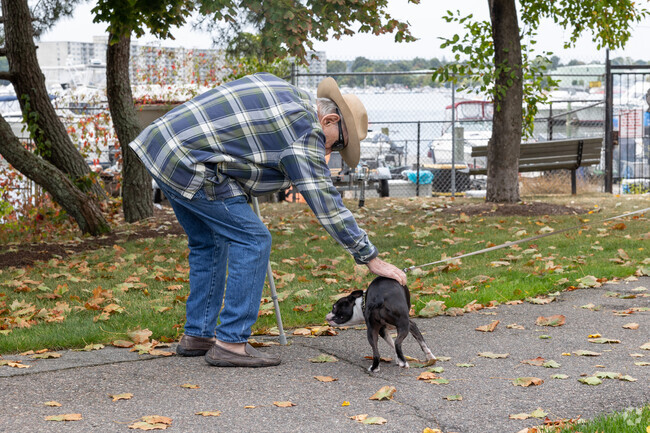 Germantown is a walking friendly neighborhood suited for your furry friend.