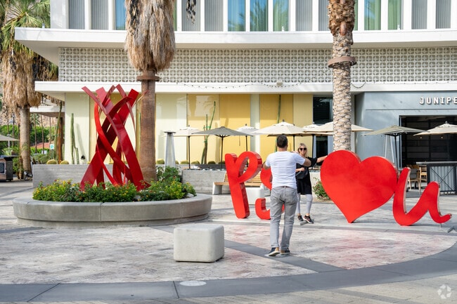 Feel the love and snap a picture at Palm Springs' 