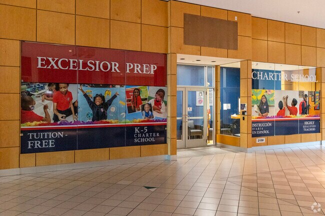 Excelsior Prep Charter is located inside of University Square Mall.
