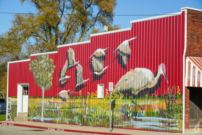 Murals bring a great sense of creativity to Gillam and the surrounding areas.