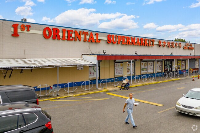 Dickinson Square West is home to the 1st Oriental Supermarket on Washington Ave.