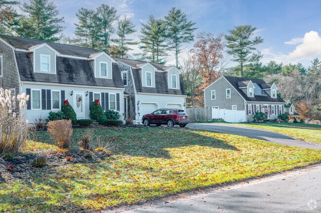 A row of Cape Cod homes, located in West Wareham.