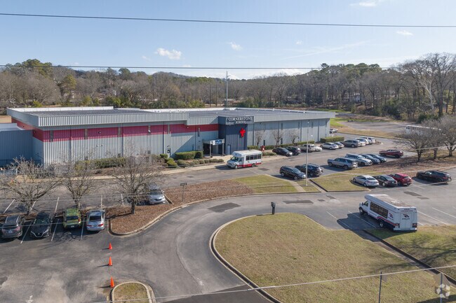 Cornerstone School teaches PK - 12th grades.