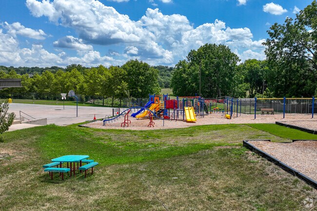 Hancock Elementary School has a large playground and picnic area for students.