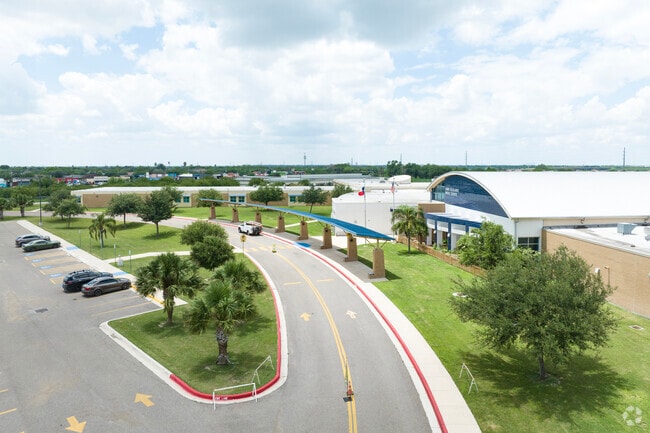 Jaime Escalante Middle School hosts grades 6th to 8th grade in the Las Milpas area.