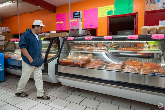 Blanca's Meat Market offers a variety of fresh beef and pork meat.