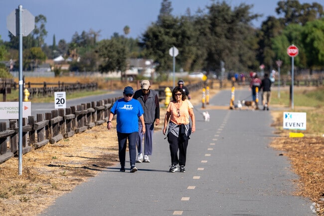 Explore the serene walking paths of Martial Cottle Park, a gem next to Parkview neighborhood.