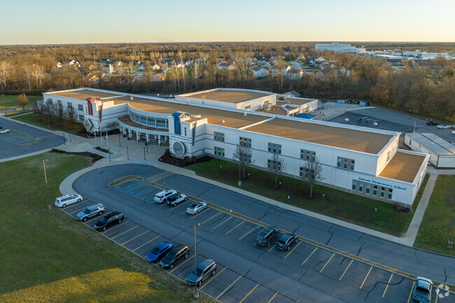 Lincoln Elementary School's architecture makes school fun and inviting.