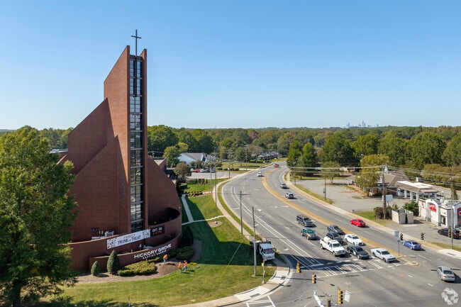 Hickory Grove Baptist Church is one of many denominations with a presence in Hickory Grove.