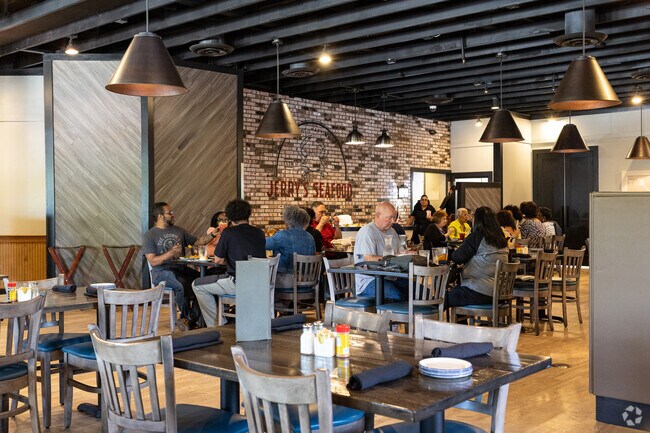 Jerry's Seafood is another local favorite and home of the famous Crab Bomb.