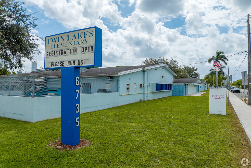 Twin Lakes Elementary School serves residents and neighbors in Hialeah, FL.