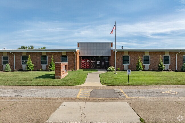 Emerson Academy has a student population that is 87% economically disadvantaged.