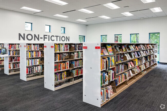 The Barnett Branch of the Columbus Metropolitan Library System has doubled in size recently.