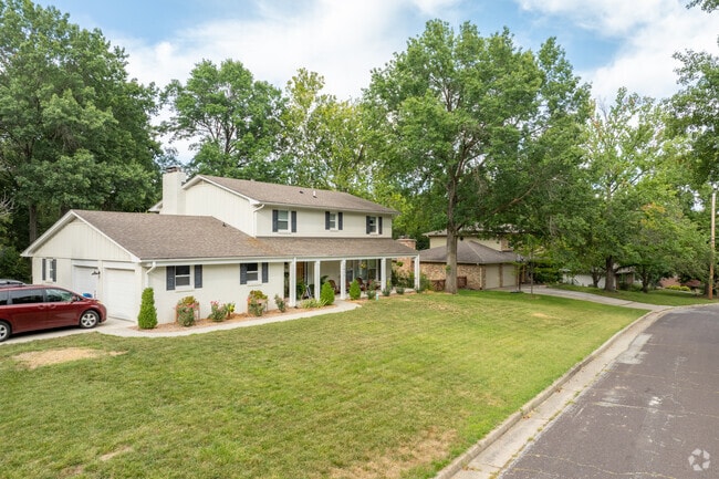 Large colonials line the older streets of Southwest Hills.