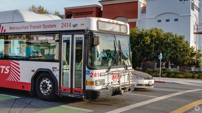 Chollas View offers easy access to MTS bus transportation for convenient travel around the area.