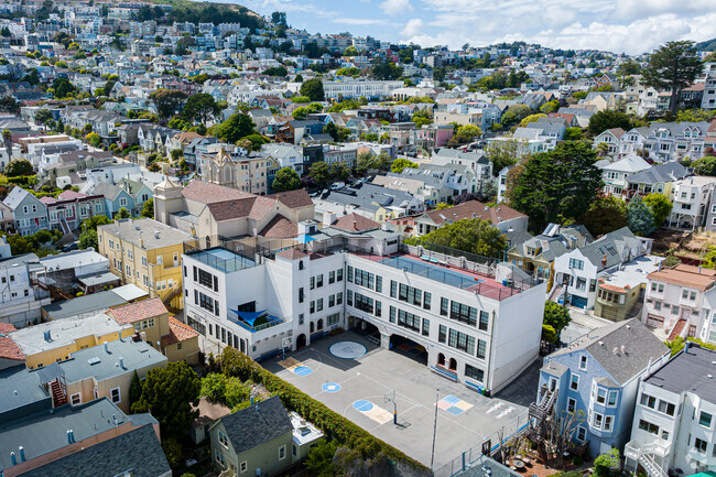 A view of St. Phillip's facing NE San Francisco.