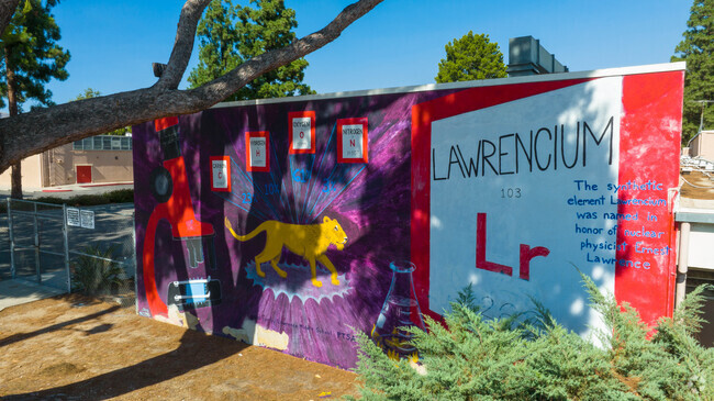 School Murals at Ernest Lawrence Middle School.