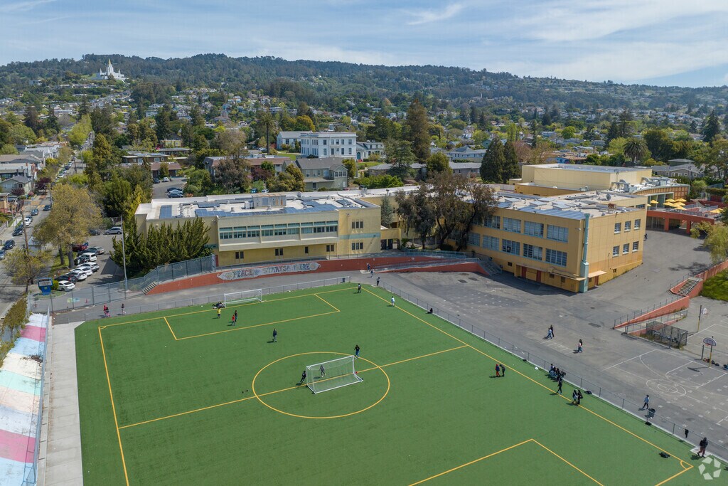 Bret Harte Middle School has amazing outdoor facilities.
