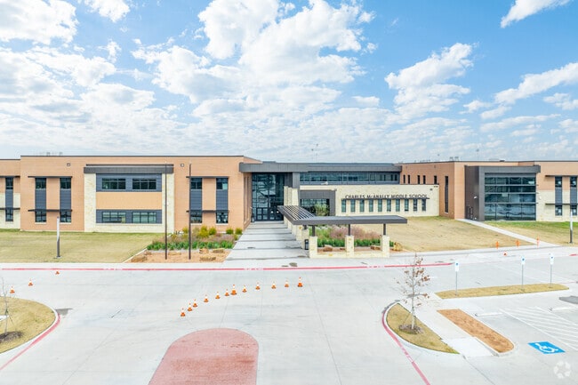 McAnally Middle School stands proud, nurturing minds in Lakewood-Willow Park.