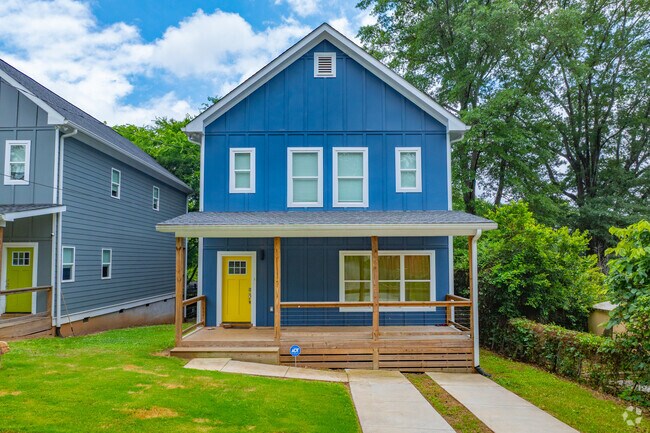 New construction and freshly painted homes with neat lawns represent the way of reinvestment and curb appeal that's helping revitalize Knight Park-Howell Station.