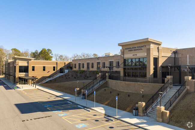 Haralson County High School follows the curriculum of the Haralson County School District.