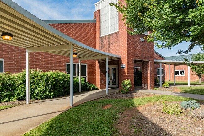 Jefferson Elementary School in Northwest Greensboro, serves approximately 668 students.