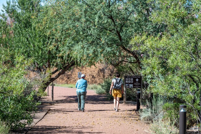 Explore over 2 miles of trails at the Mesilla Valley Bosque State Park.