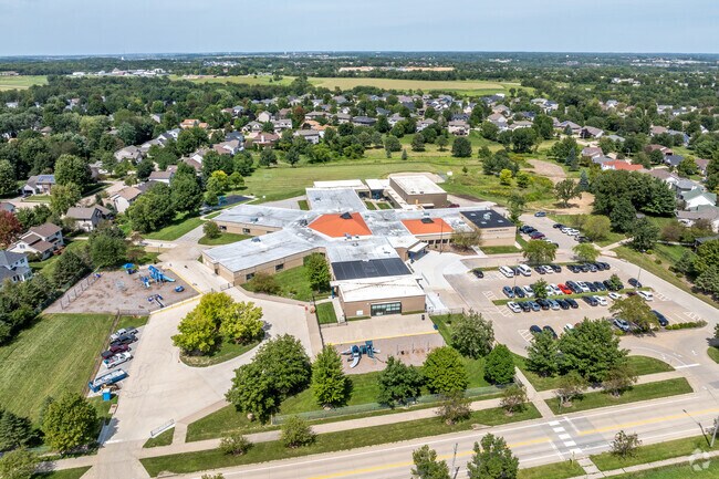 Weber Elementary is tucked into the neighborhoods of Southwest Iowa City.