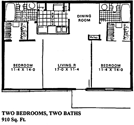 2BR/2BA