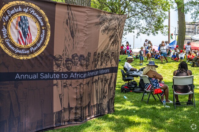 Rose Park in Harambee hosts various festivities throughout the year near North Division.