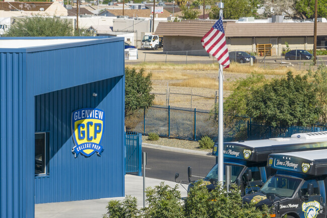Glendale’s Glenview College Prep is home of the Mustangs. Go Mustangs!