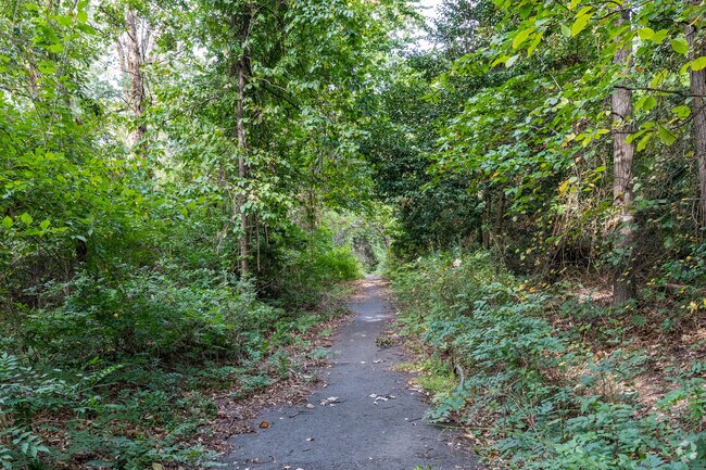 The Fort Circle Park Hiker-Biker Trail near Randle Highlands is a perfect spot for a nature jog.