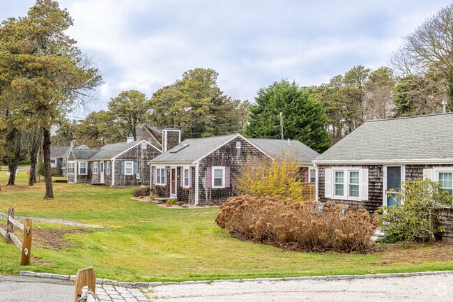 Cape Cod homes are common across West Chatham’s residential streets.