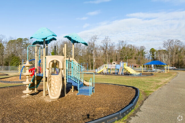 West Elementary School student playground.